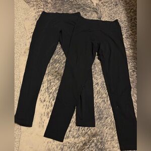 Two pairs of Aerie offline leggings